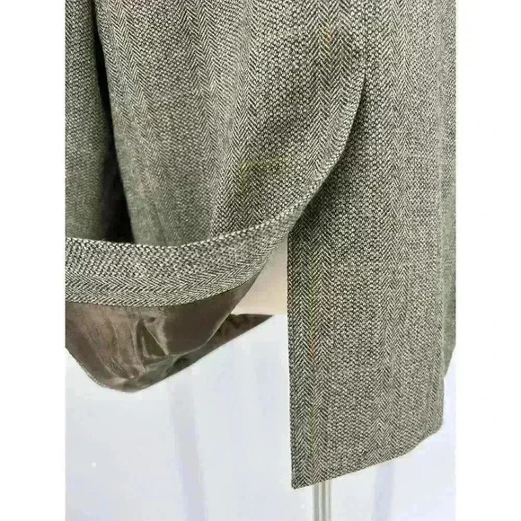 Vintage Chaps Ralph Lauren Sport Coat Men's 44R Wool Brown Three Button Blazer - Picture 8 of 16